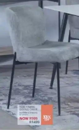 Decofurn Tori fabric dining chair offer