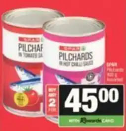 KwikSpar SPAR Pilchards in Hot Chilli Sauce offer