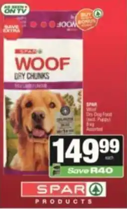KwikSpar SPAR WOOF Dry Chunks offer