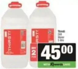 KwikSpar Thirsti Still Water offer