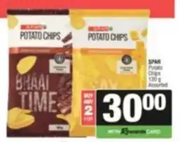 KwikSpar SPAR Potato Chips Assorted offer
