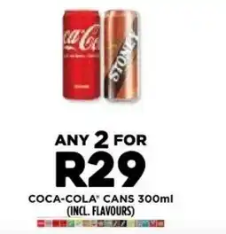 Fresh Stop Coca-Cola Cans offer
