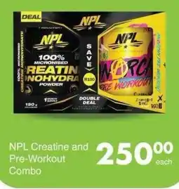 Save Hyper NPL Creatine and Pre-Workout Combo offer
