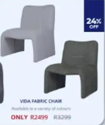 Decofurn VIDA FABRIC CHAIR offer