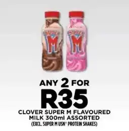 Fresh Stop Clover Super M Flavoured Milk Assorted offer