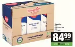 KwikSpar Creamline UHT Full Cream Milk offer