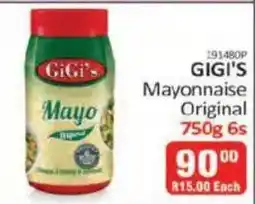 KitKat Cash and Carry GIGI'S Mayonnaise Original offer