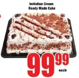 Boxer Imitation Cream Ready Made Cake offer