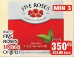 KitKat Cash and Carry FIVE ROSES SMOOTH CEYLON BLEND offer