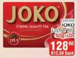 KitKat Cash and Carry JOKO Strong Quality Tea offer
