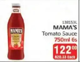 KitKat Cash and Carry MAMA'S Tomato Sauce offer