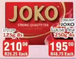 KitKat Cash and Carry JOKO Strong Quality Tea offer