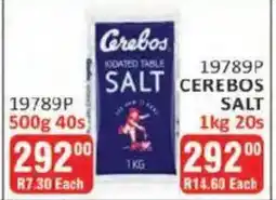 KitKat Cash and Carry Cerebos Iodated Table Salt offer