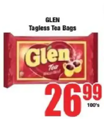 Boxer GLEN Tagless Tea Bags offer
