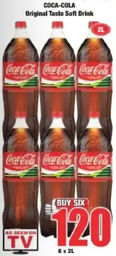 Boxer Coca-Cola Original Taste Soft Drink offer
