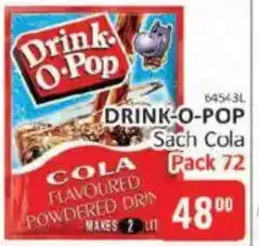 KitKat Cash and Carry Drink-O-Pop Sach Cola offer