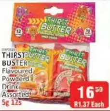 KitKat Cash and Carry Thirst Buster Flavoured Powdered Drink Assorted offer