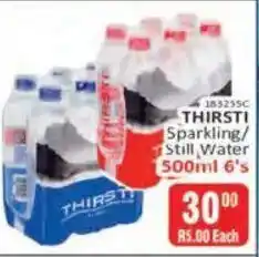 KitKat Cash and Carry THIRSTI Sparkling/Still Water offer