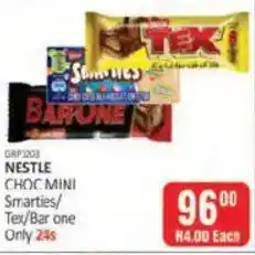 KitKat Cash and Carry Nestle Choc Mini Smarties/ Tex/ Bar one offer