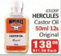 KitKat Cash and Carry Hercules Castor Oil offer
