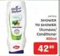 KitKat Cash and Carry Shower to Shower Shampoo/Conditioner offer