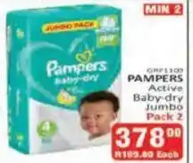 KitKat Cash and Carry Pampers Active Baby-dry Jumbo offer