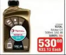 KitKat Cash and Carry TOTAL Motor Oil offer