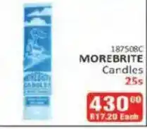 KitKat Cash and Carry MOREBRITE Candles offer