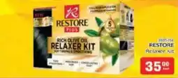 KitKat Cash and Carry RESTORE PLUS Rich Olive Oil Relaxer Kit offer
