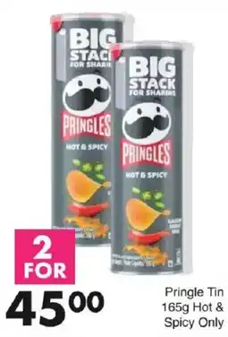 Save Pringle Tin Hot & Spicy offer