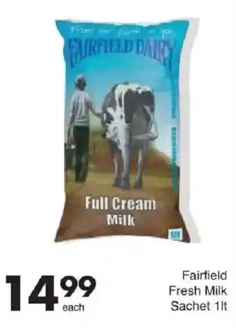 Save Fairfield Fresh Milk Sachet offer