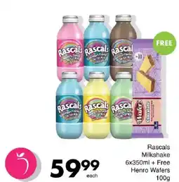 Save Rascals Milkshake Assorted offer