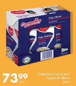 Save Creamline Full Cream Long Life Blend offer