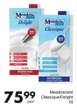 Save Meadowland Classique/Delight Imitation Cream offer