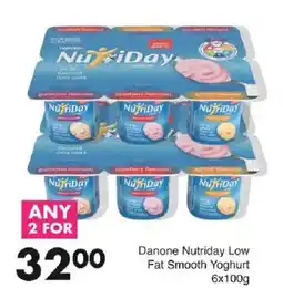 Save Danone Nutriday Low Fat Smooth Yoghurt offer