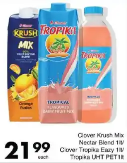Save Clover Krush Mix Nectar Blend offer