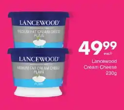 Save Lancewood Cream Cheese offer