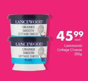 Save Lancewood Creamed Smooth Cottage Cheese offer