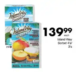 Save Island Way Sorbet offer