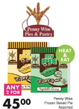 Save Penny Wise Frozen Baked Pie Assorted offer