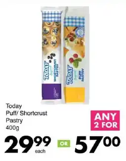 Save Today Puff/ Shortcrust Pastry offer