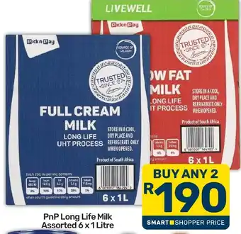 PnP Long Life Milk Assorted
