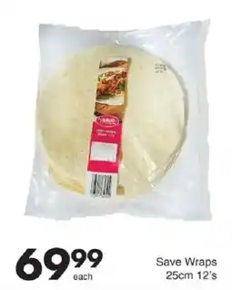 Save Save Wraps offer