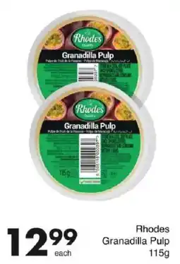 Save Rhodes Granadilla Pulp offer