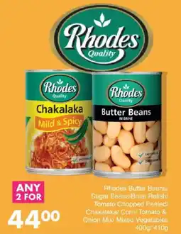 Save Rhodes Chakalaka offer