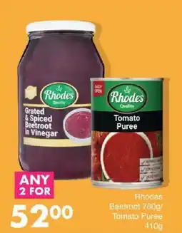 Save Rhodes Grated & Spiced Beetroot in Vinegar offer