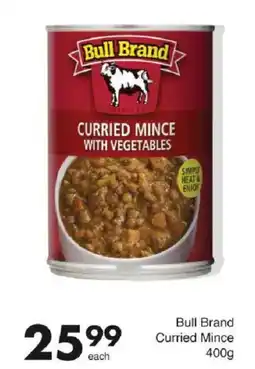 Save Bull Brand Curried Mince offer