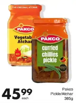 Save Pakco Pickle/Atchar offer