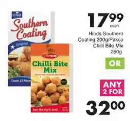 Save Hinds Southern Coating Chilli Bite Mix offer