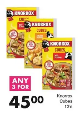 Save Knorrox Cubes offer